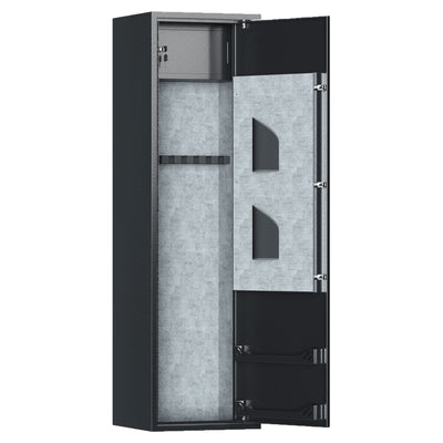 AOBABO 8-Rifle Gun Safe w/Keypad Lock, Gun Cabinet (Open Box) - VMInnovations