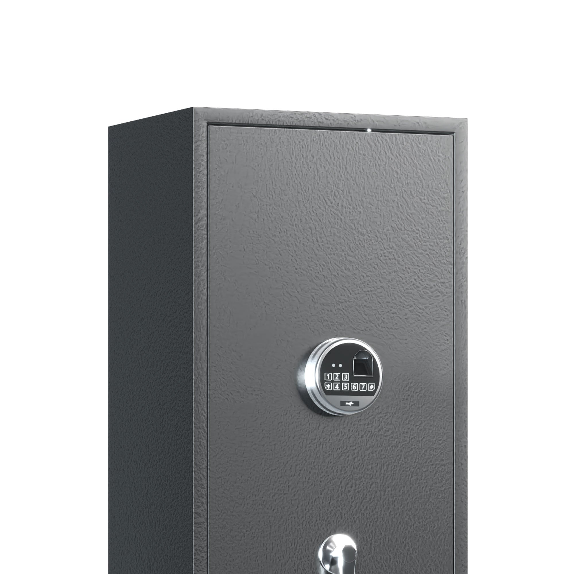 AOBABO 8-Rifle Gun Safe w/Keypad Lock, Security Gun Cabinet (Open Box) - VMInnovations