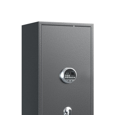 AOBABO 8-Rifle Gun Safe w/Keypad Lock, Security Gun Cabinet (Open Box) - VMInnovations
