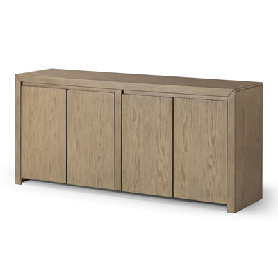 Maven Lane Iris Contemporary Wooden Sideboard in Refined Grey Finish