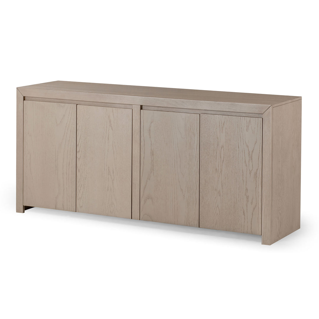 Maven Lane Iris Contemporary Wooden Sideboard in Refined White Finish (Used) - VMInnovations