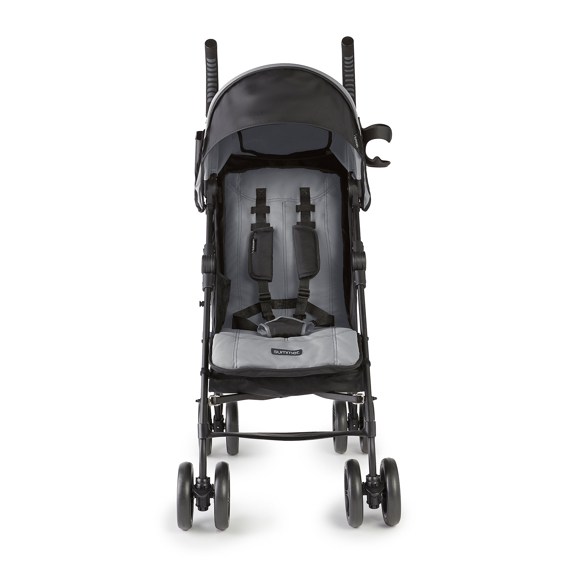 Summer Infant 3DlitePlus One-Hand Adjustable Stroller Matte Gray (Open Box)