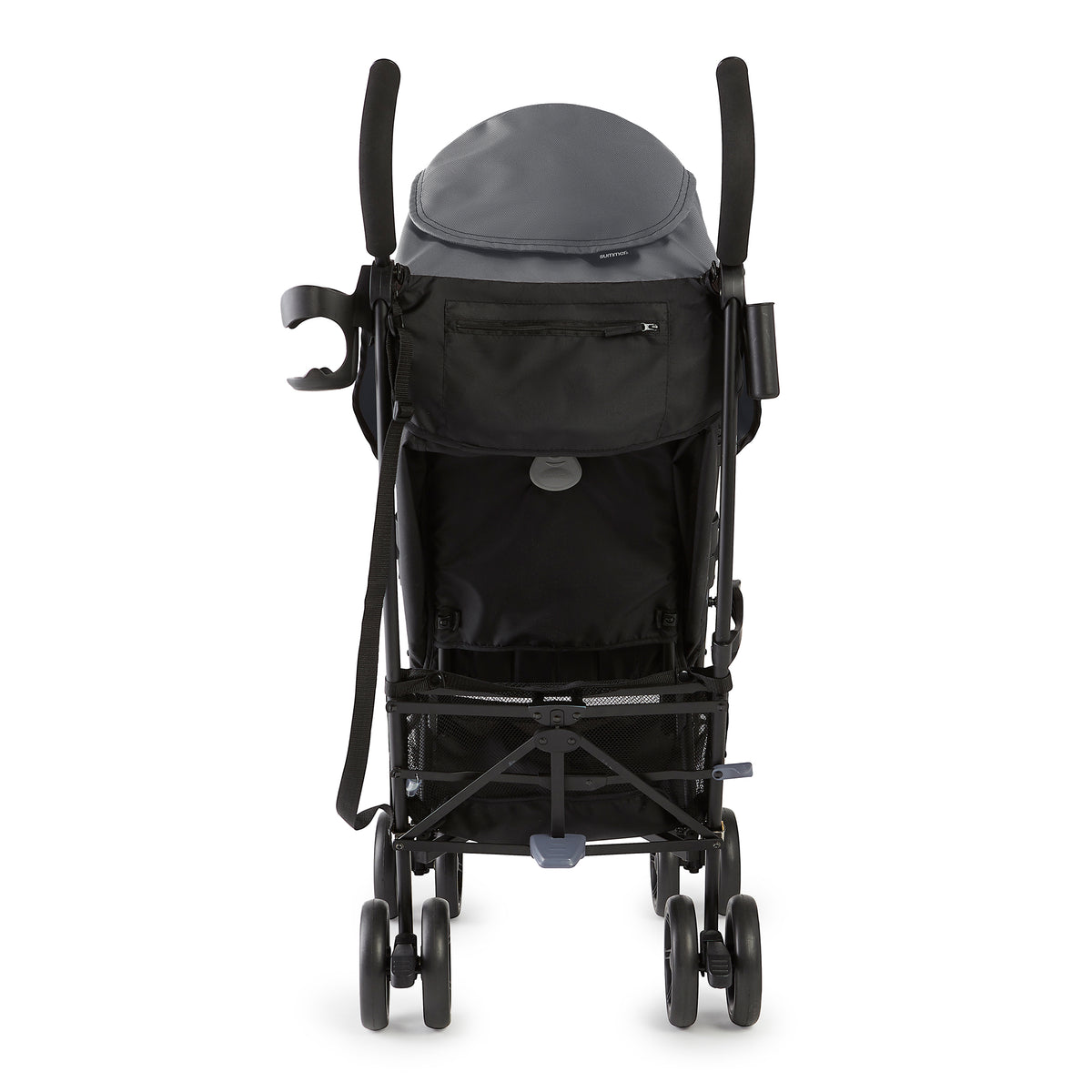 Summer Infant 3Dlite+ Convenience One-Hand Adjustable Stroller Matte Gray