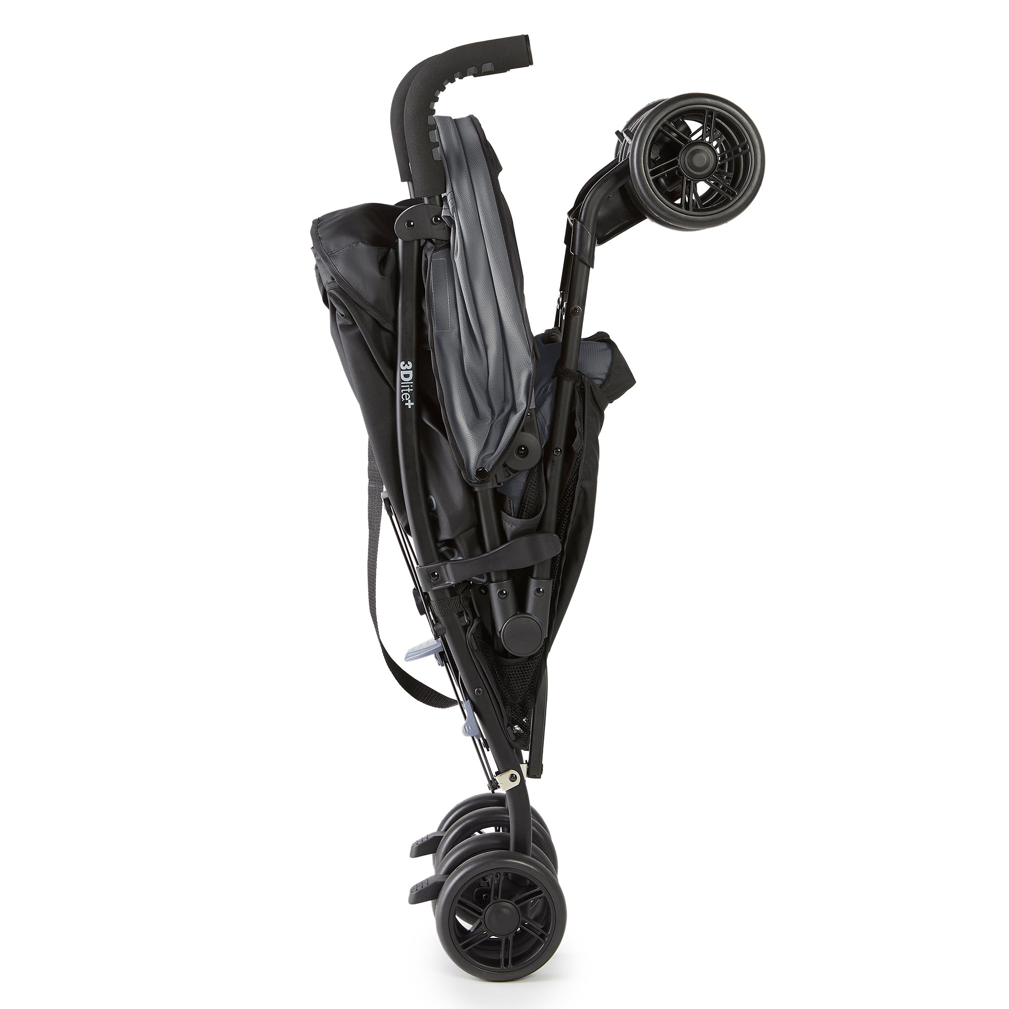 Summer Infant 3DlitePlus One-Hand Adjustable Stroller Matte Gray (Open Box)