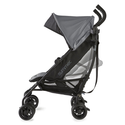 Summer Infant 3DlitePlus One-Hand Adjustable Stroller Matte Gray (Open Box)