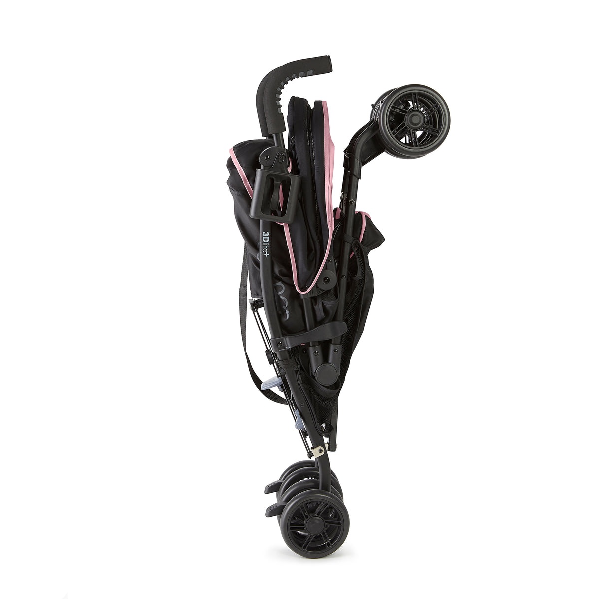 Summer Infant 3Dlite+ One-Hand Adjustable Stroller Pink/Black (Open Box)