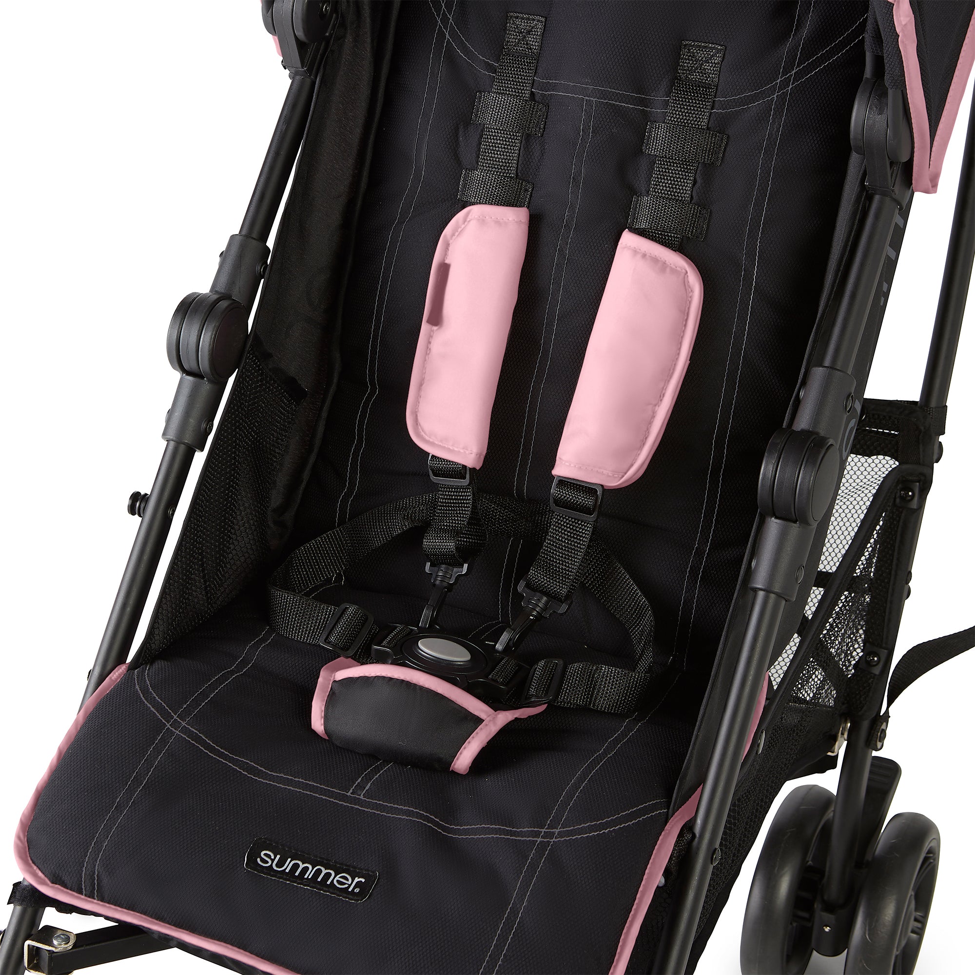 Summer Infant 3Dlite+ One-Hand Adjustable Stroller Pink/Black (Open Box)