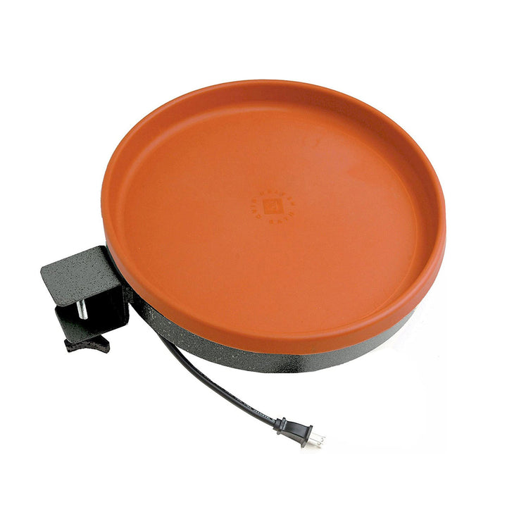 Farm Innovators All Seasons 3 In 1 75 Watts Heated Birdbath, Terracotta (2 Pack)