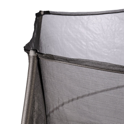 JumpKing 14ft Trampoline and Enclosure System Safety Pad, Black/Lime Green(Used) - VMInnovations