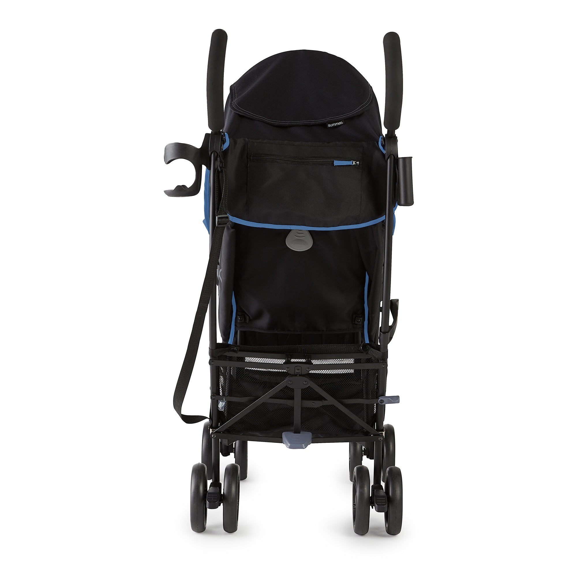 Summer Infant 3Dlite+ Convenience One-Hand Adjustable Stroller Blue/Black