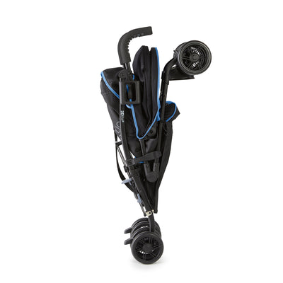 Summer Infant 3Dlite+ Convenience One-Hand Adjustable Stroller Blue/Black