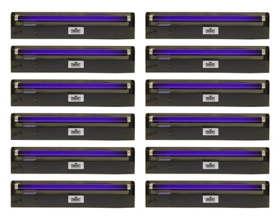(12) Chauvet DJ NVF18 18" Black Light 15 W Blacklights w/ Reflector | NV-F18 - VMInnovations