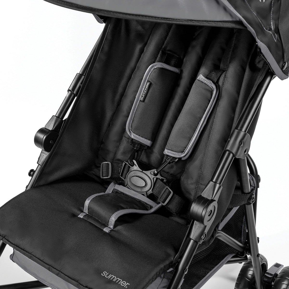 Summer Infant 3Dmini Folding Convenience Toddler Baby Stroller, Gray (Used)