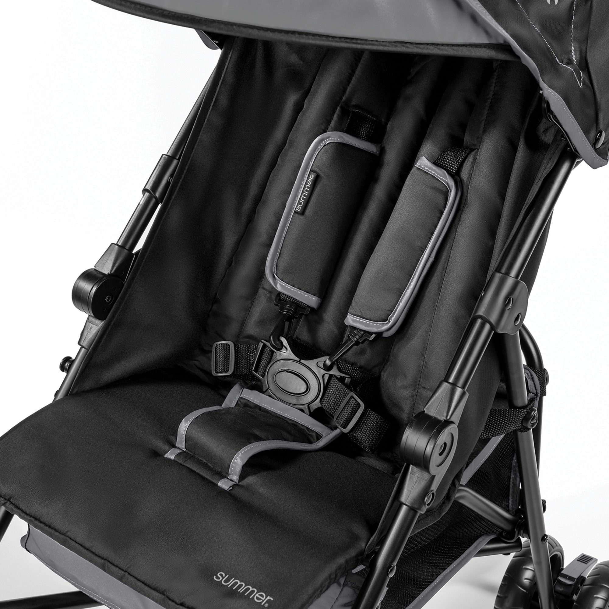 Summer Infant 3Dmini Lightweight Folding Convenience Toddler Baby Stroller, Gray