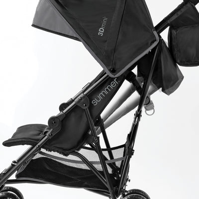 Summer Infant 3Dmini Lightweight Folding Convenience Toddler Baby Stroller, Gray