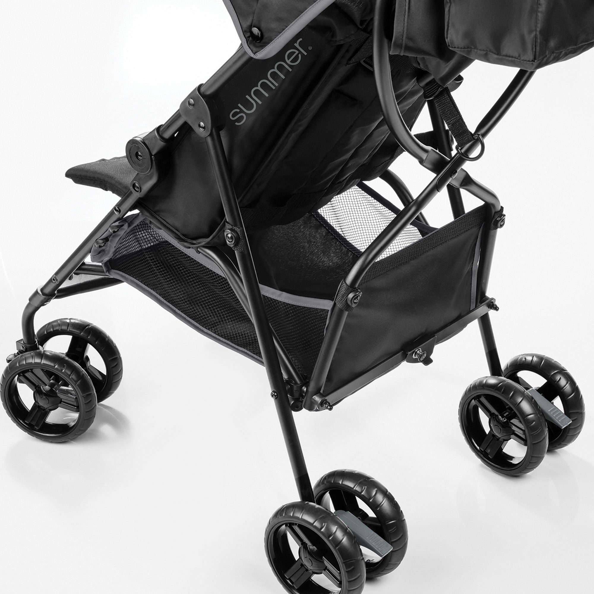 Summer Infant 3Dmini Lightweight Folding Convenience Toddler Baby Stroller, Gray