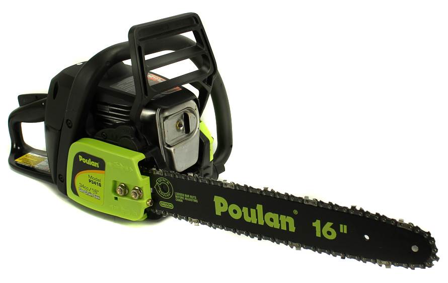 Poulan PP3416 16" 34CC 2 Cycle Gas Powered ChainSaw (For Parts)