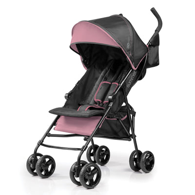 Summer Infant 3Dmini Lightweight Folding Convenience Toddler Baby Stroller, Pink