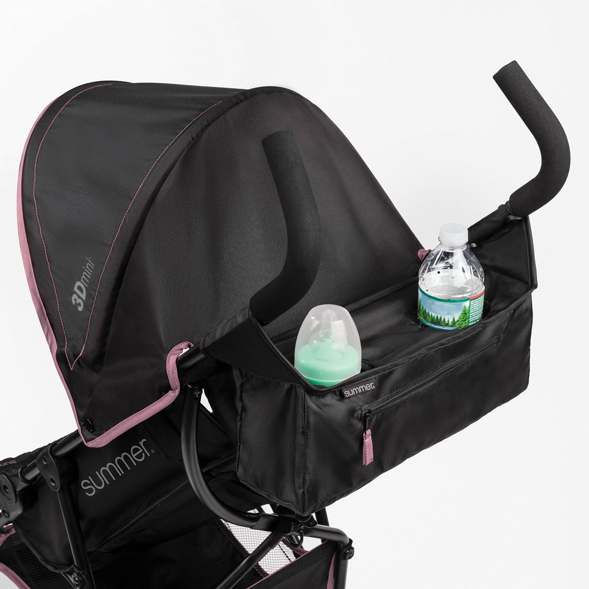 Summer Infant 3Dmini Lightweight Folding Convenience Toddler Baby Stroller, Pink (For Parts)