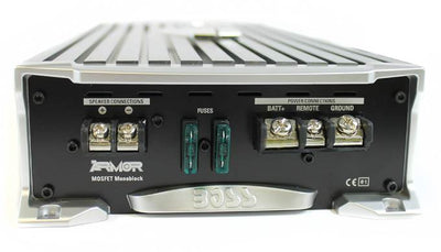 Boss Audio Armor AR2500M 2500W MONO AB Car Amplifier Power Amp Mosfet + Remote
