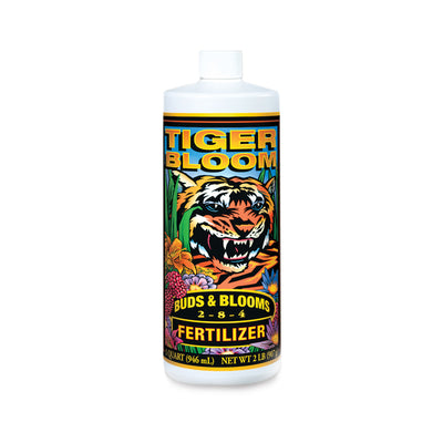 FoxFarm Hydro Nutrient Trio Tiger Bloom Grow 12 Qts Liquid Plant Grow (4 Pack)