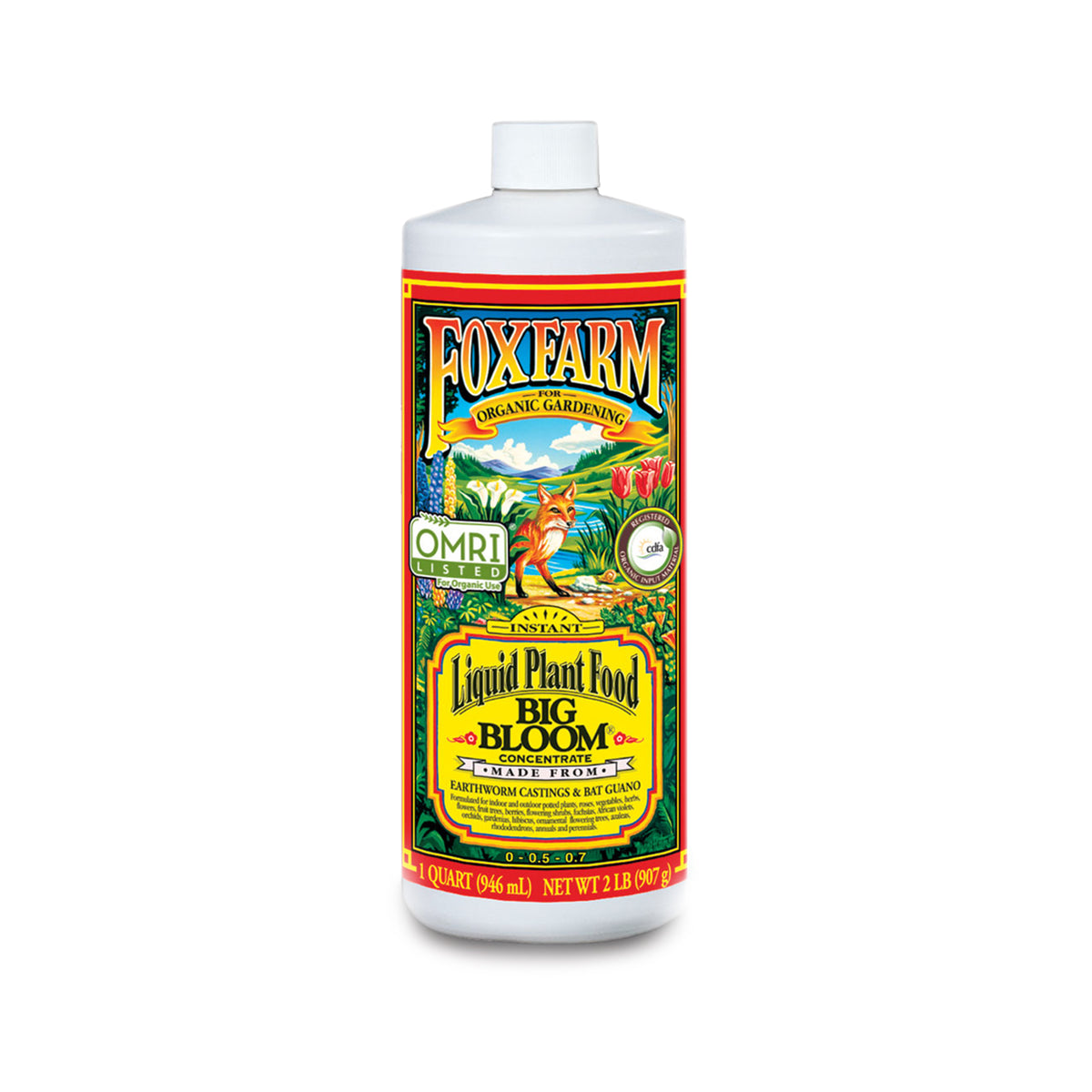 FoxFarm Hydro Nutrient Trio Tiger Bloom Grow 12 Qts Liquid Plant Grow (4 Pack)