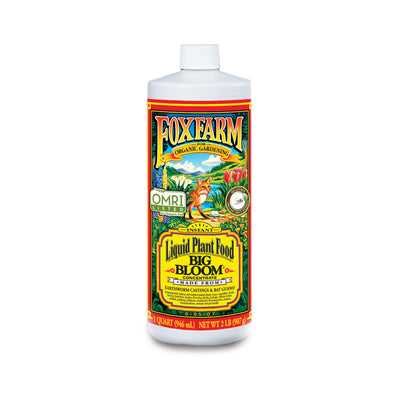 FoxFarm Hydro Nutrient Trio Tiger Bloom Grow 12 Qts Liquid Plant Grow (4 Pack)
