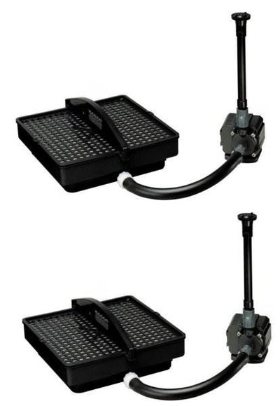 2 02212 Pond Fountain Pump Filter Kit 250 GPH PMK 1250 +Fountain Head - VMInnovations