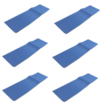 Hydro Tools Swimline 9x24" Vinyl Protective Swimming Pool Ladder Mat (6 Pack)