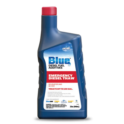 BlueDEF Diesel Urea & Deionized Water 2.5 Gal Jug & PEAK Fuel Additive, 32 Oz. - VMInnovations