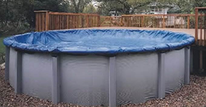 Artic Armor 15' Winter Round Above Ground Swimming Pool Cover - Blue (Open Box) - VMInnovations