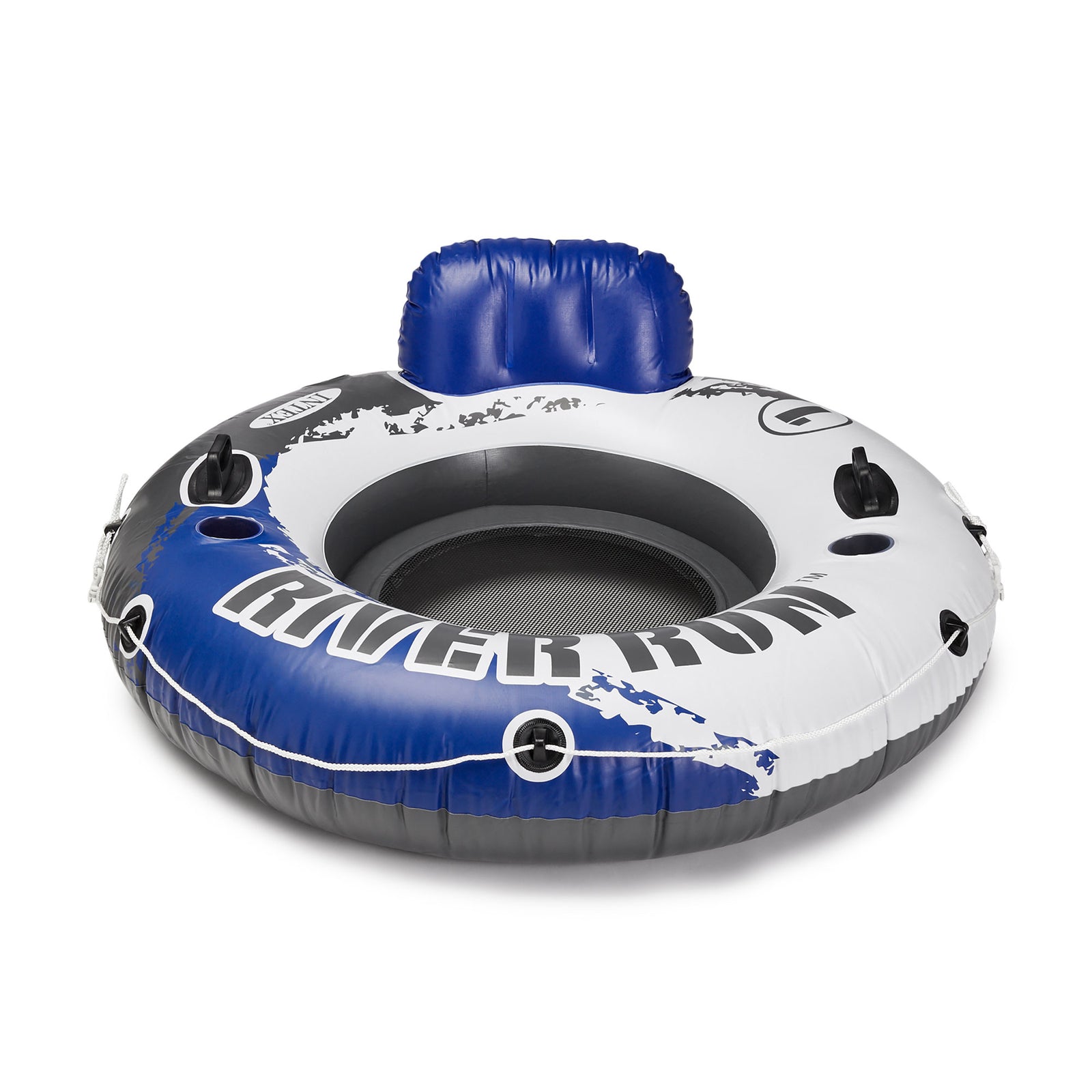 Intex River Run Connect Vinyl Lounge Inflatable Floating Water Tubes (3 Pack) - VMInnovations