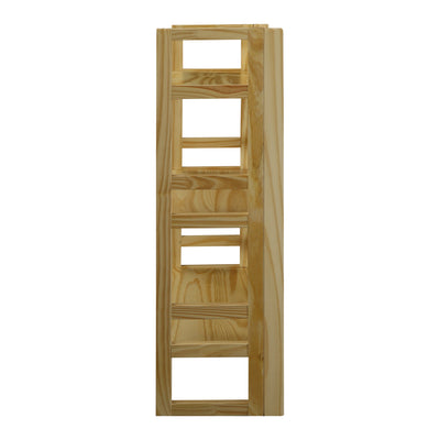 Casual Home 3 Shelf Folding Student Bedroom Living Room Bookcase (Open Box) - VMInnovations