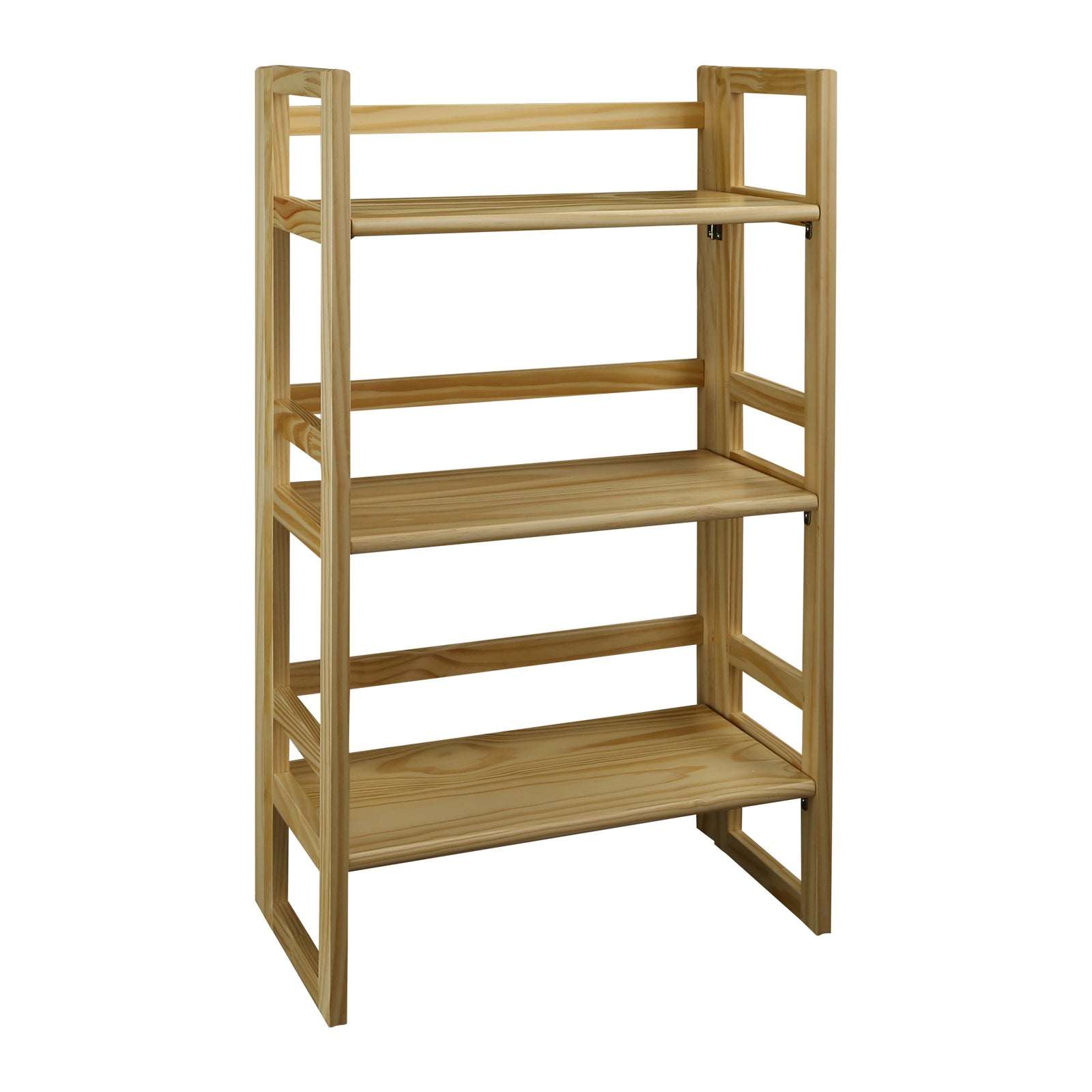 Casual Home 3 Shelf Folding Student Bedroom Living Room Bookcase (Open Box) - VMInnovations
