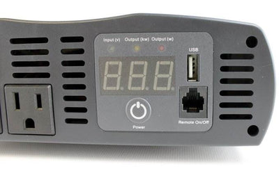 (4) Cobra CPI1575 1500 WATT DC to AC Car Power Inverters w/ 3 Outlets & USB Port