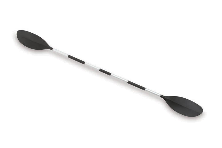 Intex 2-Person Inflatable Kayak with Oars and Pump and 1-Person Inflatable Kayak