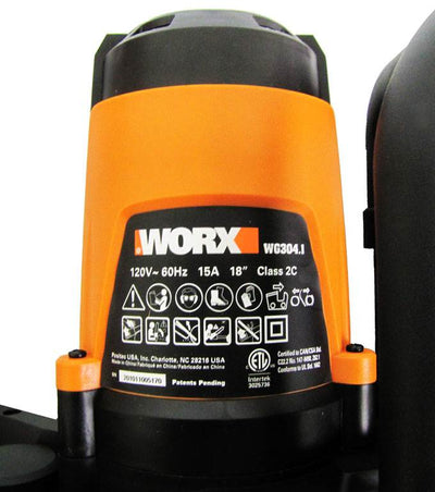 Worx WG304 18-Inch 4-HP 15-Amp Electric Chain Saw (Open Box)