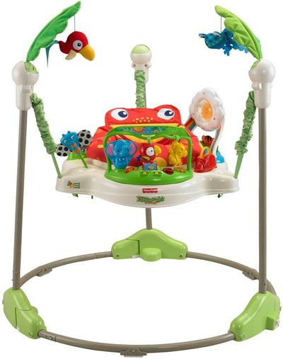 Fisher Price Rainforest Jumperoo Baby Bouncer Entertainer | K6070 (Used) - VMInnovations