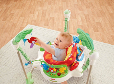 Fisher Price Rainforest Jumperoo Baby Bouncer Entertainer | K6070 (Used) - VMInnovations