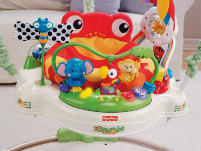 Fisher Price Rainforest Jumperoo Baby Bouncer Entertainer | K6070 (Used) - VMInnovations