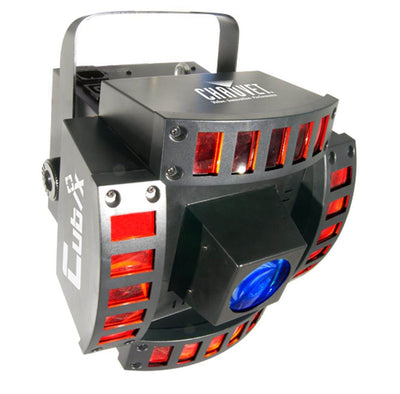 (2) CHAUVET CUBIX 6 Ch Multicolor Centerpiece LED DJ Disco Dance Effect Lights