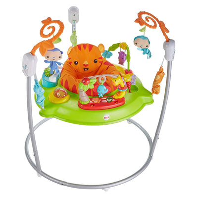 Fisher Price Tiger Jumperoo Activity Center w/Music, Lights & Sounds (Open Box) - VMInnovations