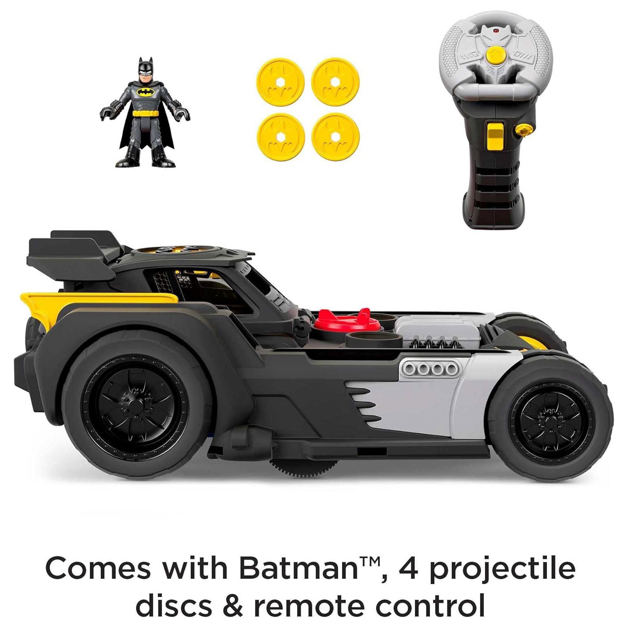 Fisher Price Imaginext DC Super Friends Batman Transforming Batmobile RC Car - VMInnovations