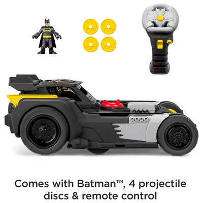 Fisher Price Imaginext DC Super Friends Batman Transforming Batmobile RC Car - VMInnovations