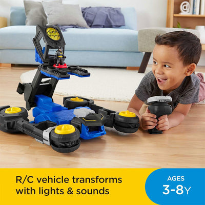 Fisher Price Imaginext DC Super Friends Batman Transforming Batmobile RC Car - VMInnovations