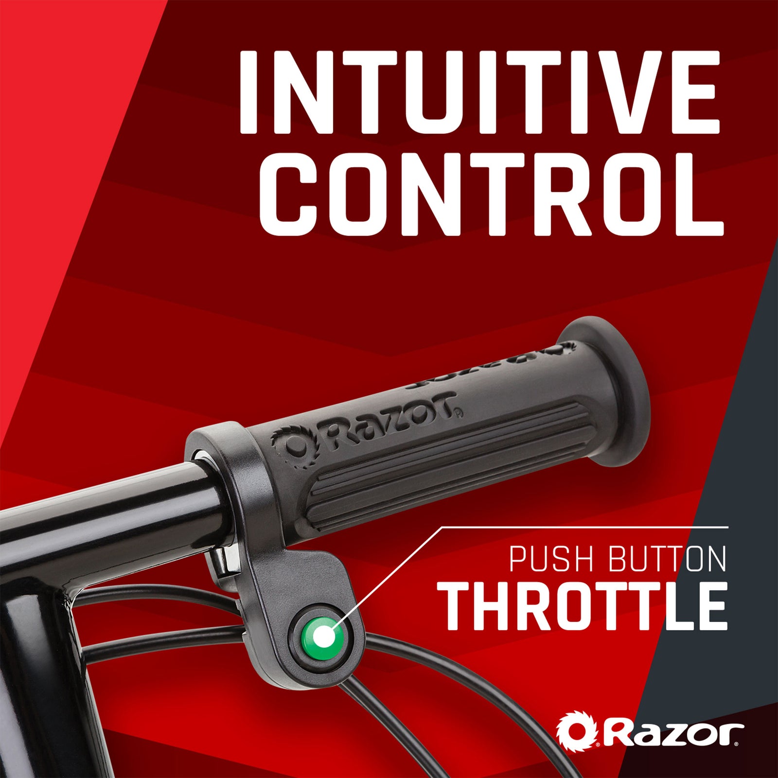 Razor Power Core Sleek Electric Scooter w/Push Button Throttle, Green(For Parts) - VMInnovations