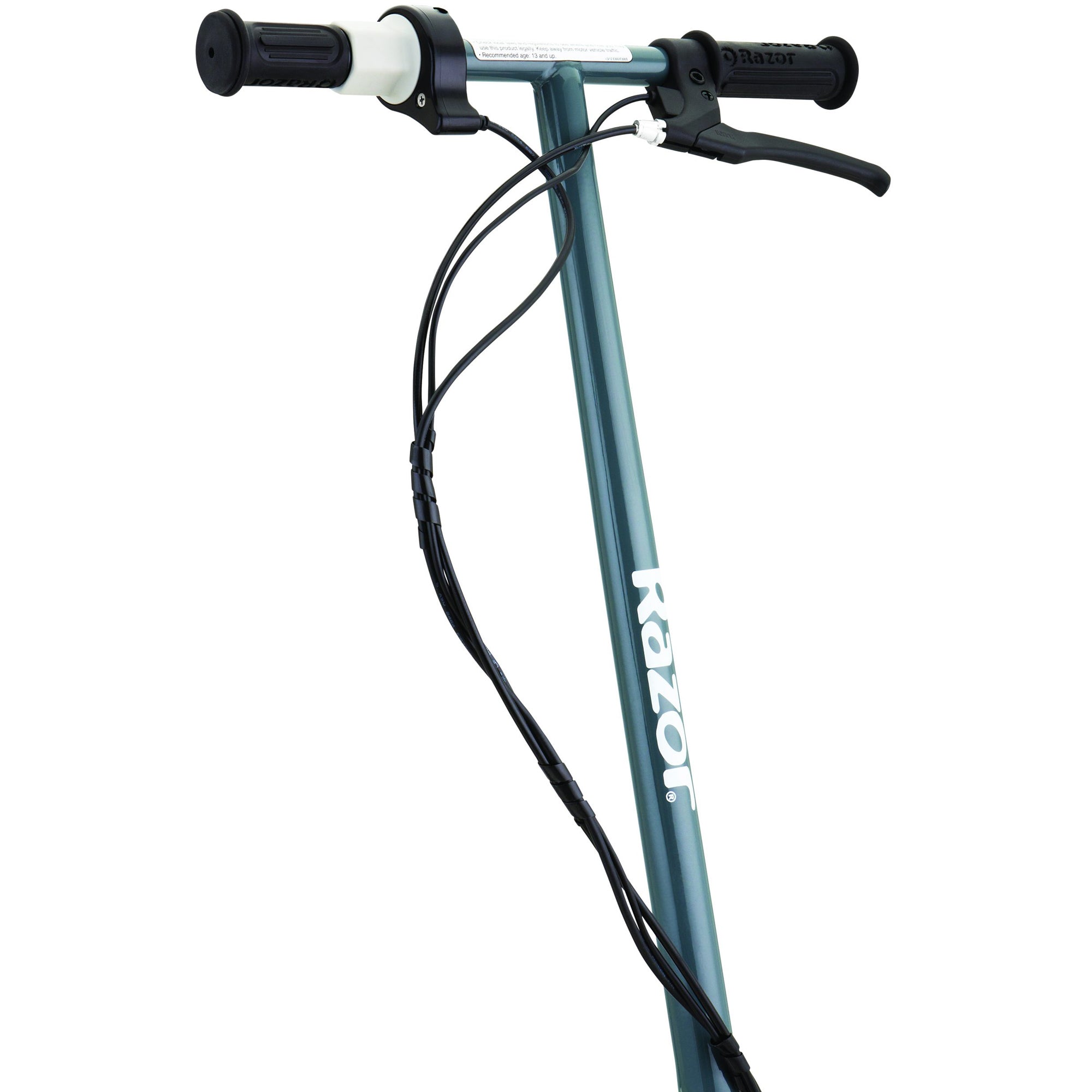 Razor E300S Seated Electric Scooter for Kids, Pneumatic Tires & Seat(Open Box)