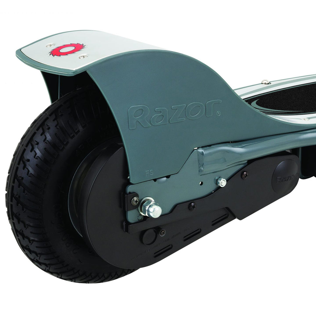 Razor E300S Seated Electric Scooter for Kids, Pneumatic Tires, Seat (For Parts)