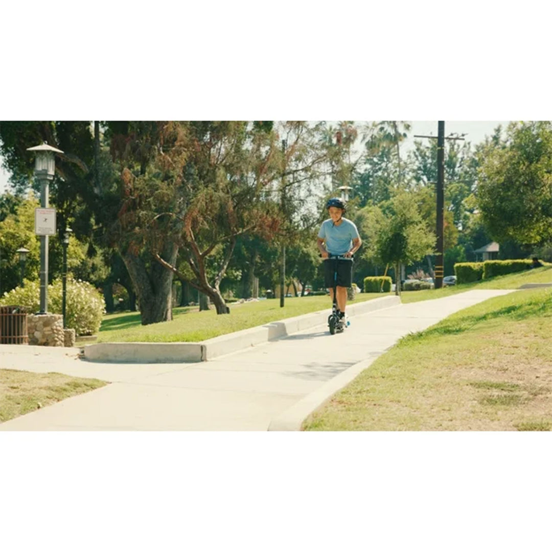 Razor Power E100 Electric Scooter w/Aluminum Deck & Hand Brake, Blue (For Parts) - VMInnovations