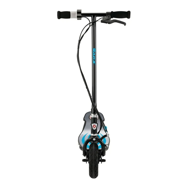 E100 Electric Scooter with Aluminum Deck and Hand Brake, Blue (Used)